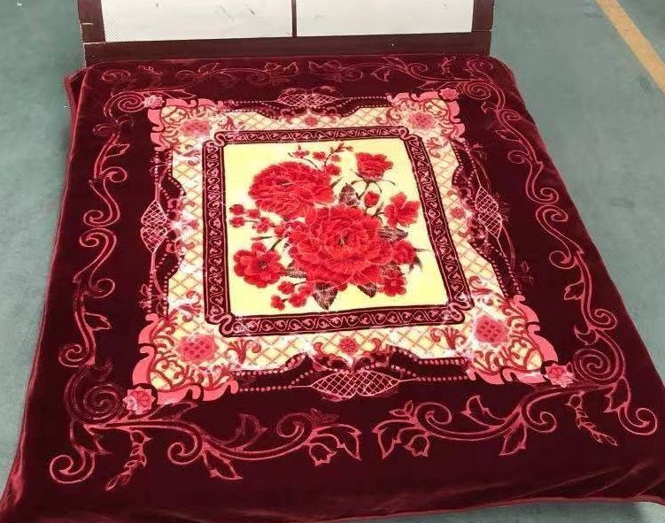 King star double bed 220/240 size Deep Red
