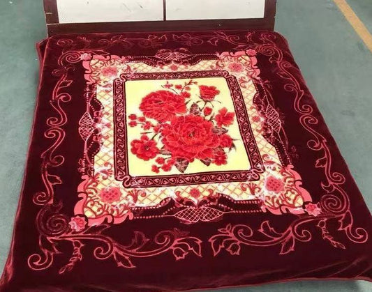 King star double bed 220/240 size Deep Red