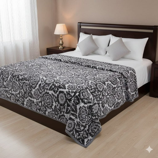 Destiny double bed king size Light Black
