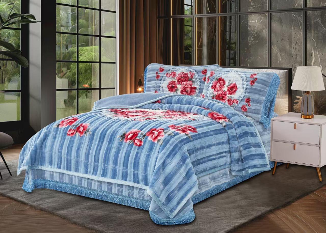 Rex blanket set Sky Blue