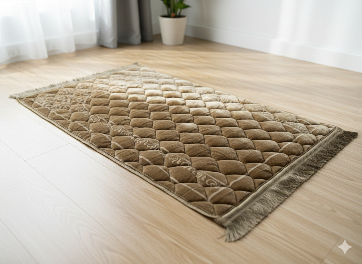 Prayer mat 80/120 jumbo size golden