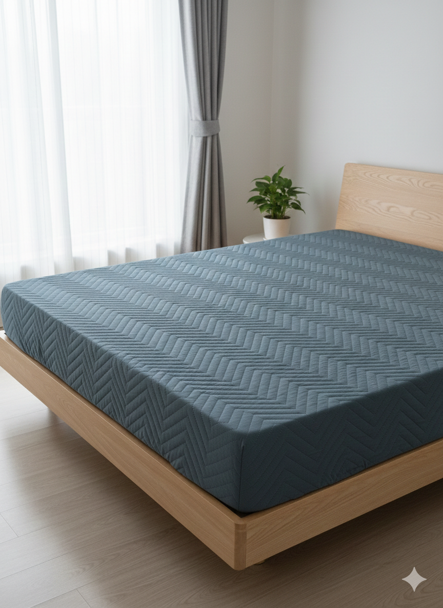 Mattress covers water💦 proof "72/78" Double bed gray colour