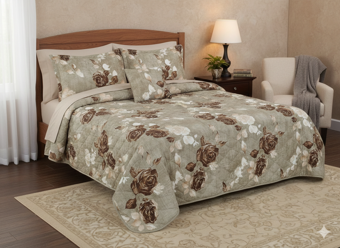 Feather cotton comforter 5pcs skin