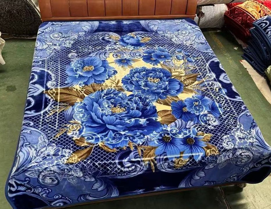 King star double bed 220/240 size Dark Purple