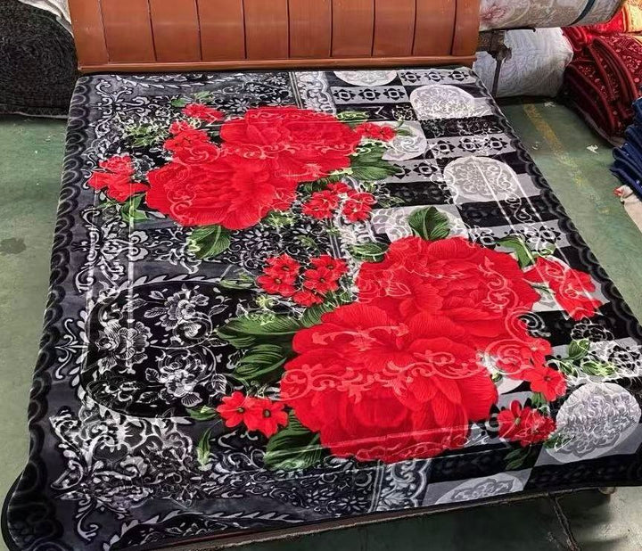 King star double bed 220/240 size Dark Purple