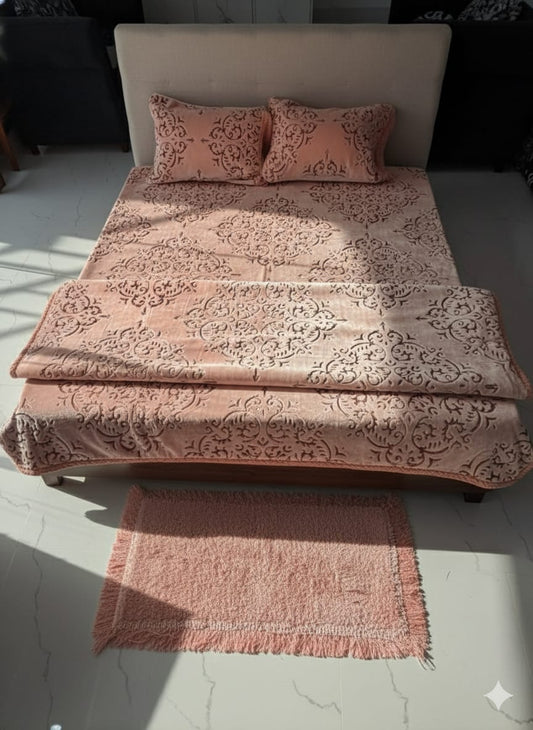 Universal blanket set Pink Sand