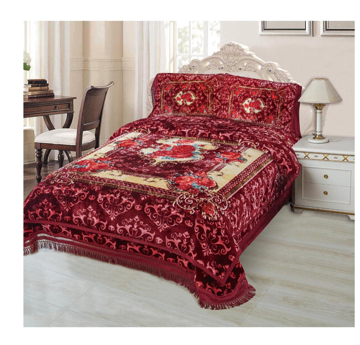 Super choice blanket set Dark Brown