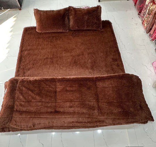 Shaggy RAZAI 4pcs Chocolate
