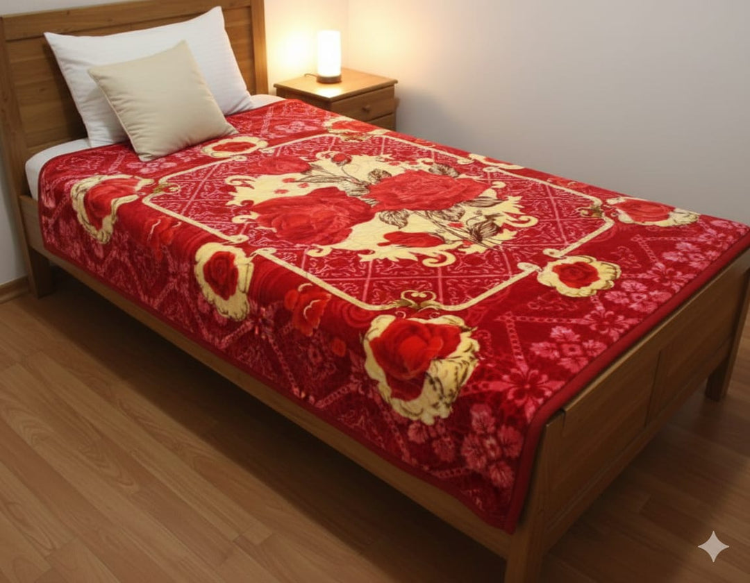 Ture life single bed Blanket Red