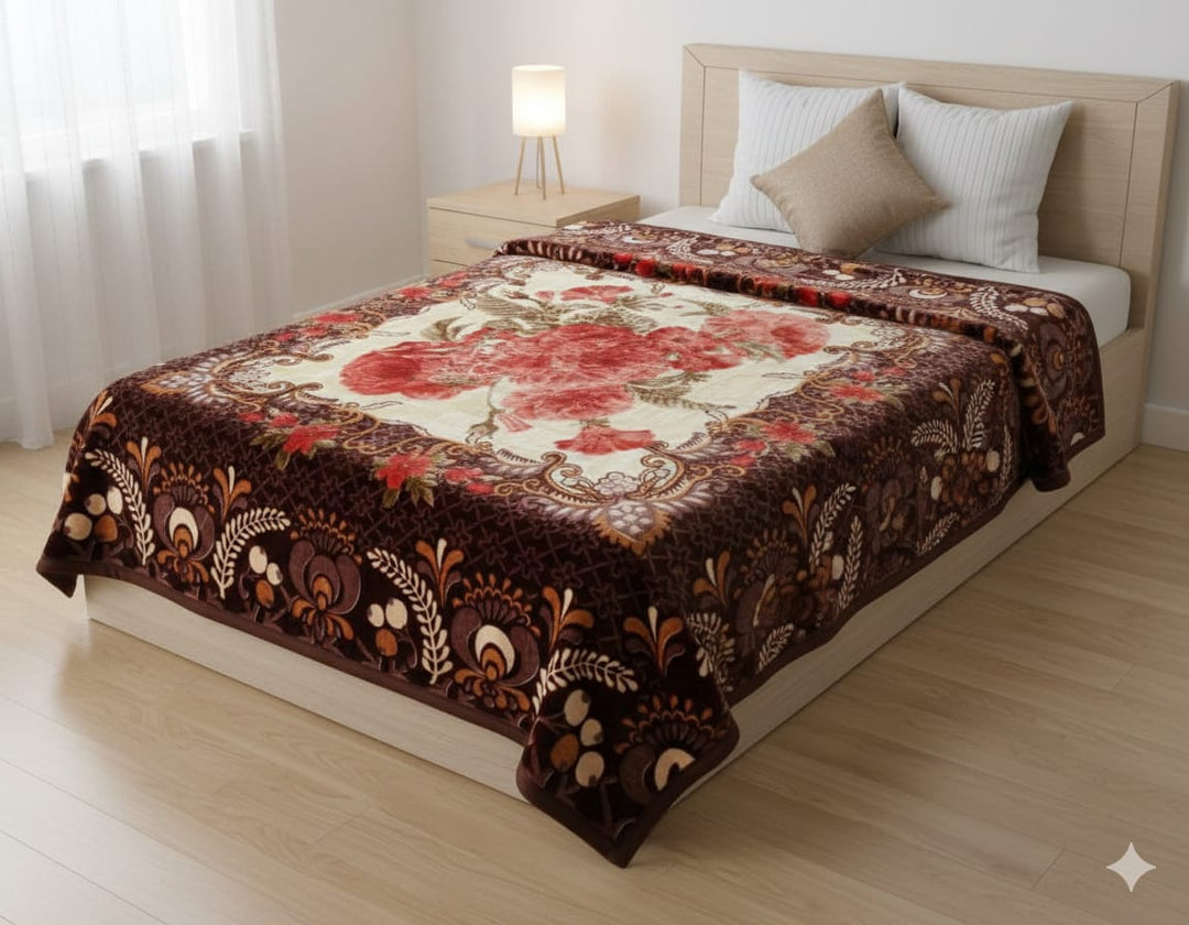 Ture life single bed Blanket Chocolate