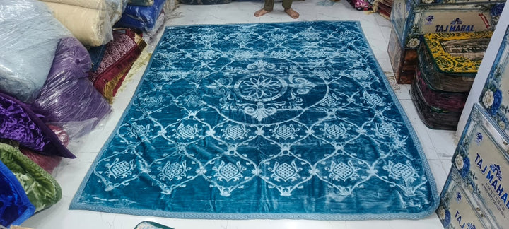 Destiny double bed Sky Blue