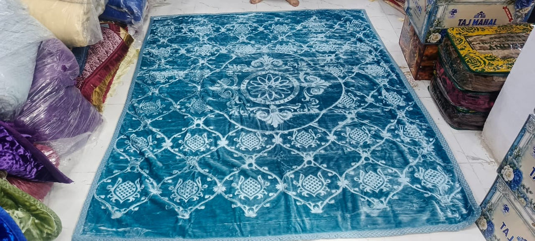 Destiny double bed Sky Blue