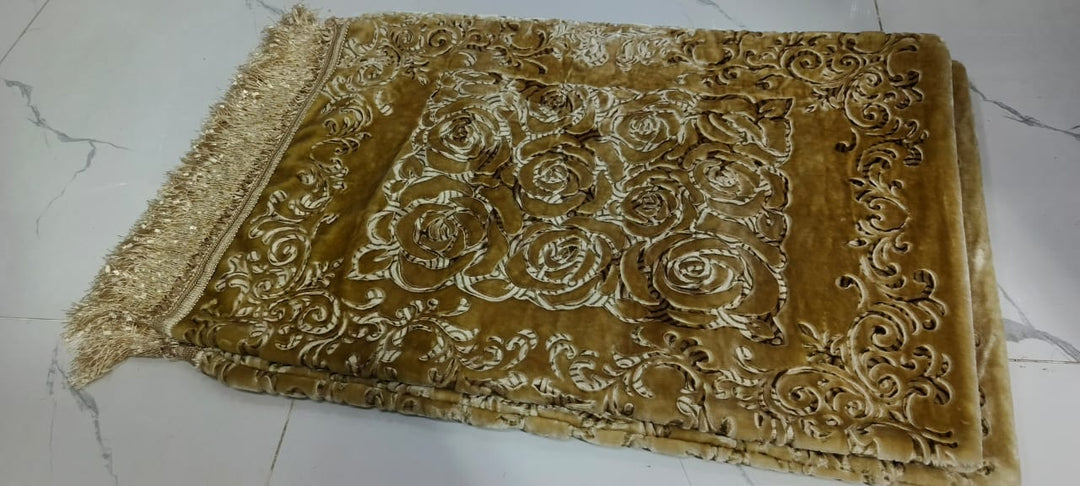 Taj Mahal blanket set Golden