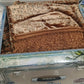 Taj Mahal blanket set Dark brown
