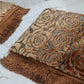 Taj Mahal blanket set Dark brown
