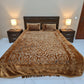 Taj Mahal blanket set Dark brown