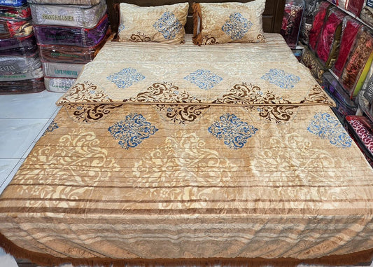 Korea silk ac flannel 4pcs