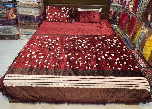 Korea silk ac flannel 4pcs