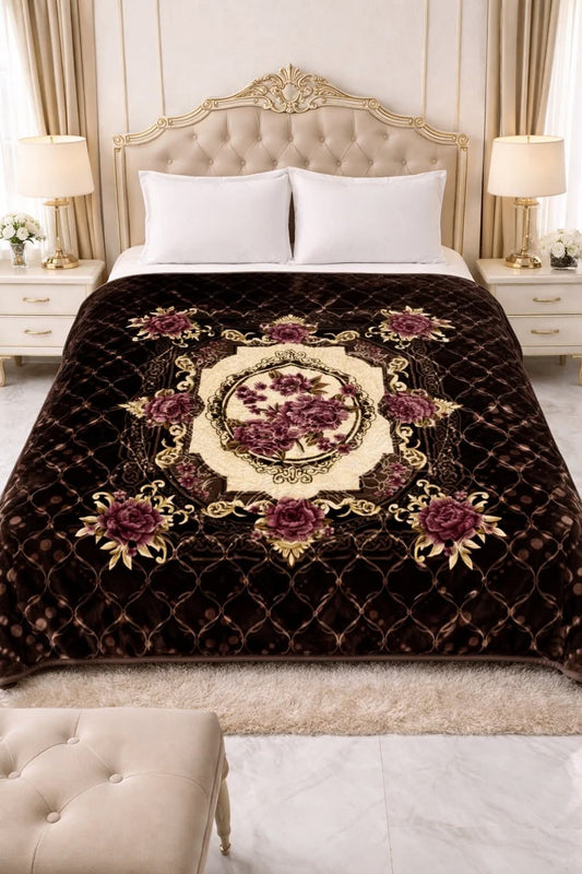 Boom boom blanket 210/240 size brown