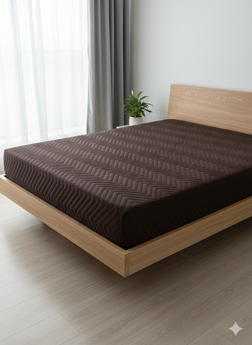 Mattress covers water💦 proof "72/78" Double bed brown colour